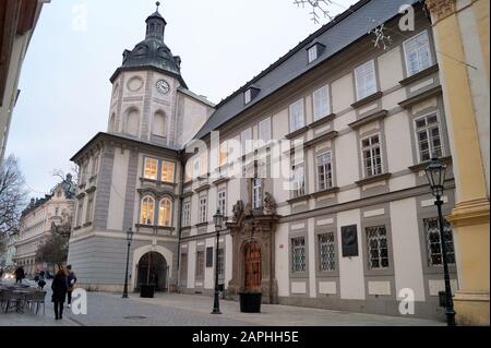 Studien- und Forschungsbibliothek der Region Pilsen, Pilsen, Tschechische Republik Stockfoto