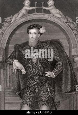 Henry Howard, Earl of Surrey, 1516-1547, ein englischer Dichter, Stockfoto