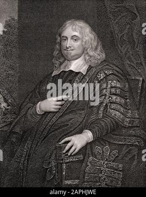 Edward Hyde, 1. Earl of Clarendon, 1609-1674, ein englischer Staatsmann und Historiker Stockfoto