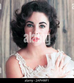 Elizabeth TAYLOR (1932-2011) angloamerikanische Filmschauspielerin um 1960 Stockfoto