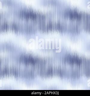 Weiche blurry ikat Gradient ombre nahtlose Indigo Stock Vektor