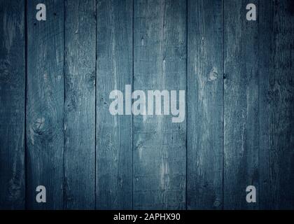 Graues Holz- Hintergrund mit Alte bemalte Platten Stockfoto