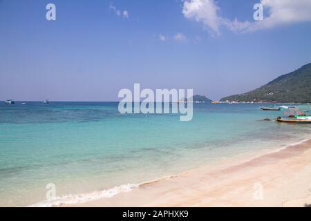 Ko Tao Strand, Thailand Stockfoto