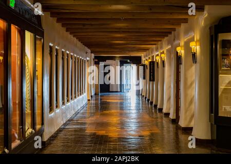 Santa Fe, OCT 6: Innenansicht des Inn & Spa in Loretto am 6. Okt 2019 in Santa Fe, New Mexico Stockfoto