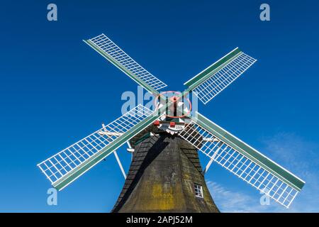 Seriemer Mühle, Ostfriesland, Niedersachsen, Deutschland Stockfoto