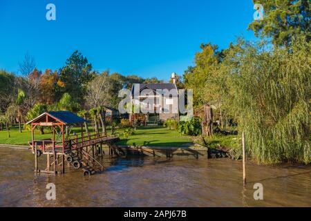 Tigre, La Plata Delta, Großraum Buenos Aires, Argentinien, Lateinamerika Stockfoto