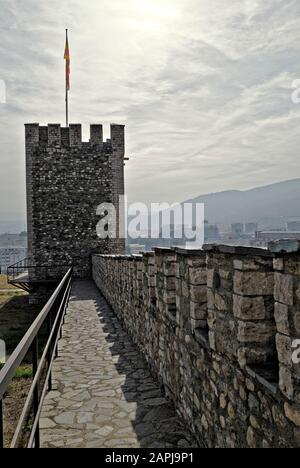 Mittelalterfestung;Skopje;Nordmazedonien; Stockfoto