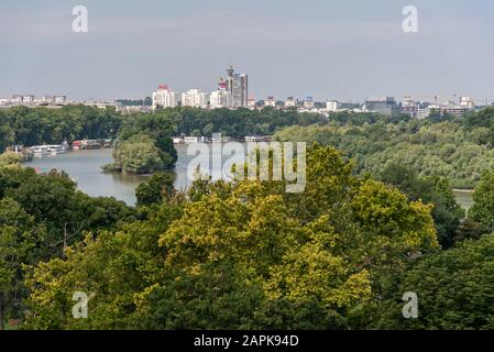 Kalemegdan-Festung Beograd - Serbien - Architekturreisen Stockfoto