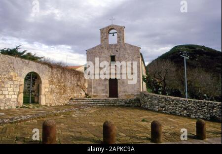 Banari, Sardinien, Italien. Kirche Santa Maria di Cea Stockfoto