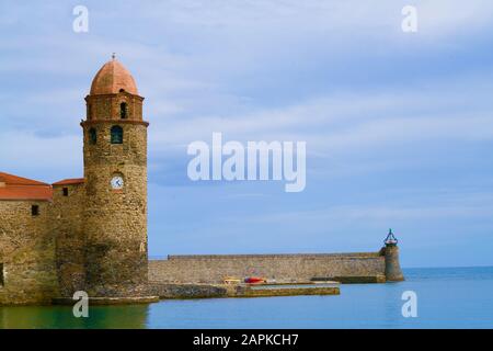 Einfach und leicht von Collioure Stockfoto