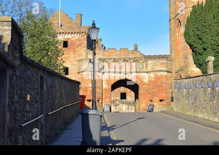 Linlithgow Palast Stockfoto