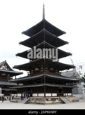 Kyoto, Japan. Nov. 2018. Der Horyu-JI-Tempel in Kyoto, Japan, Donnerstag, 22. November 2018. Credit: Mark Hertzberg/ZUMA Wire/Alamy Live News Stockfoto