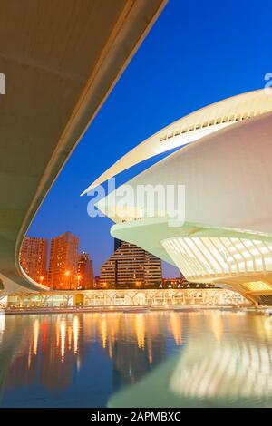 Stadt der Künste und Wissenschaften, Valencia, Spanien, Europa Stockfoto