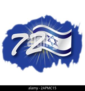 Israel 71 Feier zum Tag der Unabhängigkeit, 8. Mai 2019, Yom Ha'atzmaut Stockfoto