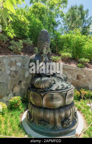 San Diego, Kalifornien/USA - 12. August 2019 japanischer Freundschaftsgarten im Balboa Park, San Diego Stockfoto