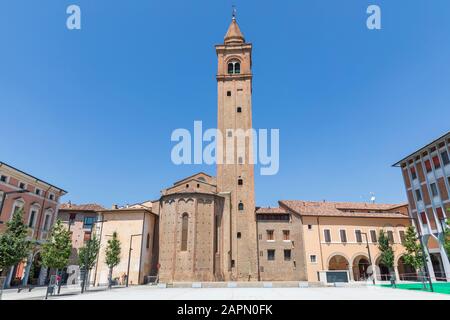 Cattedrale di San Giovanni Battista / Kathedrale von Cesena, Cesena, Italien. Stockfoto