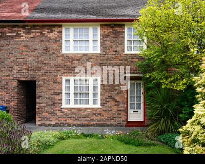 20 Forthlin Road in Allerton, Liverpool, ist das Kinderheim von Beatle Paul McCartney. Stockfoto