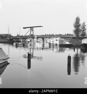 Freizeitparks, Flughäfen, etc., Bauhafen, Arbeiter, Buitenveldert Datum: Juli 1963 Standort: Drachten Schlagwörter: Baujachthafen, Arbeiter, Erholungsgebiete, Flughäfen usw. Personenname: Buitenveldert Stockfoto