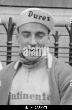 Tour of the Netherlands, Riders at Start, Continental Team (Deutschland) Annotation Das Team bestand aus H. Preiskeit, V. Petry. M. Donike, F. Siebert, F. Liebert, P. Schulte, H. Scholl. Teamleiter P. Oszmella; Stockfoto