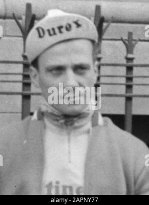 Tour of the Netherlands, Riders at Start, Continental Team (Deutschland) Annotation Das Team bestand aus H. Preiskeit, V. Petry. M. Donike, F. Siebert, F. Liebert, P. Schulte, H. Scholl. Teamleiter P. Oszmella; Stockfoto