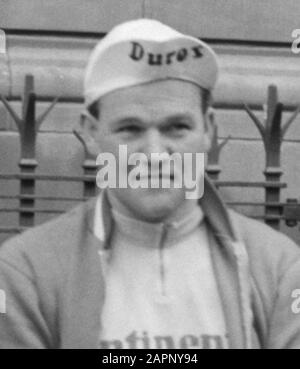 Tour of the Netherlands, Riders at Start, Continental Team (Deutschland) Annotation Das Team bestand aus H. Preiskeit, V. Petry. M. Donike, F. Siebert, F. Liebert, P. Schulte, H. Scholl. Teamleiter P. Oszmella; Stockfoto