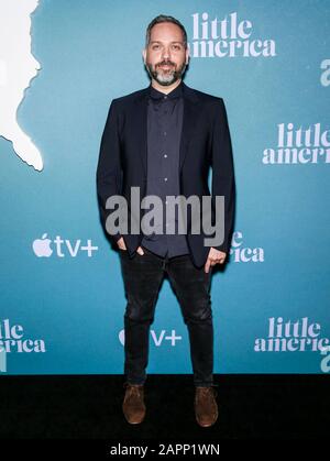 Los Angeles, CA - 23. Januar 2020: Lee Eisenberg besucht die Premiere von Apple TV+s "Little America" im Pacific Design Center Stockfoto