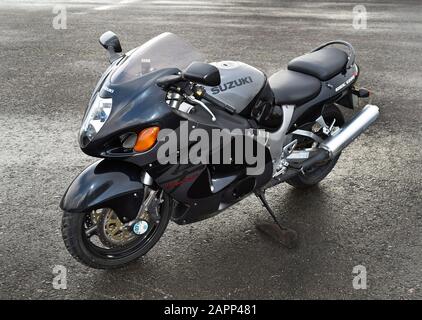 1999 Suzuki Hayabusa GSX 1300R Stockfoto