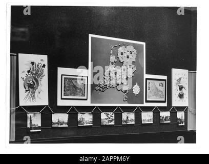 HIE [Holland in England]/Anefo London Serie [Ausstellung über die Niederlande in Glasgow] Anmerkung: Repronegativdatum: August 1942 Standort: Glasgow, Großbritannien Schlüsselwörter: Ausstellungen, Weltkrieg Stockfoto