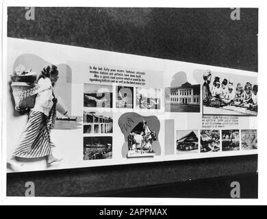 HIE [Holland in England]/Anefo London Serie [Ausstellung über die Niederlande in Glasgow] Anmerkung: Repronegativdatum: 10. August 1942 Standort: Glasgow, Großbritannien Schlüsselwörter: Ausstellungen, 2. Weltkrieg Stockfoto
