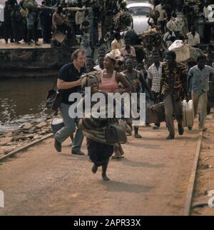 Zaire (früher Belgisch-Kongo); Bevölkerung Zaire Datum: 16. August 1973 Ort: Belgisch-Kongo, Zaire Schlüsselwörter: Bevölkerung Stockfoto