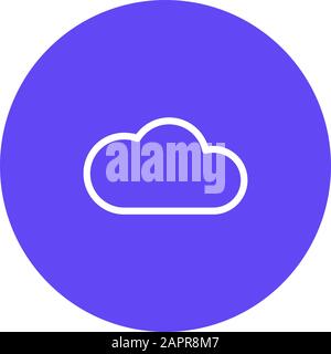 Grundlegendes UI-Symbol Designbild. Kann auch für die Benutzeroberfläche verwendet werden. Geeignet für mobile Apps, Web-Apps und Printmedien Stockfoto