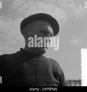 Serie dryval Oosterpolder Datum: 7. März 1957 Schlüsselwörter: Serie Stockfoto