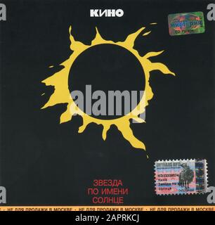 CD: Kino "The Star Called Sun", veröffentlicht bei Moroz Records im Jahr 1998. Stockfoto