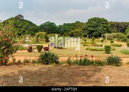 Bangalore Königspalast und Garten. Indien Stockfoto