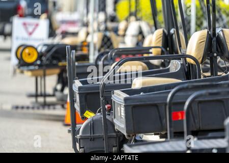 Daytona Beach, Florida, USA. Januar 2020. Daytona International Speedway ist Gastgeber der IMSA WeatherTech Sportwagenmeisterschaft für die Rolex 24 In Daytona Beach, Florida. (Bild: © Walter G Arce Sr Grindstone Medii/ASP) Stockfoto