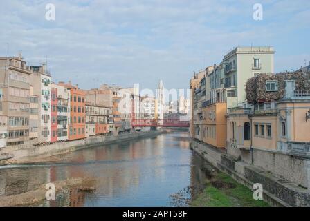 Gerona in Spanien - Januar so 2009 Stockfoto