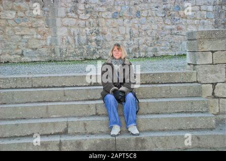 Gerona in Spanien - Januar so 2009 Stockfoto