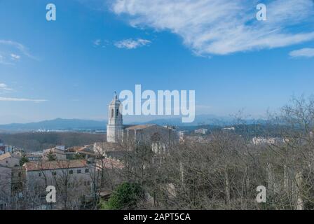 Gerona in Spanien - Januar so 2009 Stockfoto