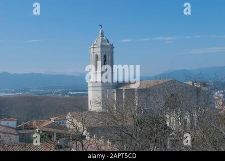 Gerona in Spanien - Januar so 2009 Stockfoto