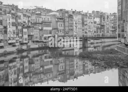 Gerona in Spanien - Januar so 2009 Stockfoto