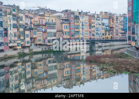 Gerona in Spanien - Januar so 2009 Stockfoto