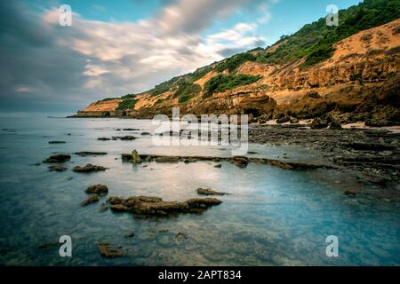 Schöne "Costa de la Luz" in der Nähe der Atlantikküste Spaniens Stockfoto