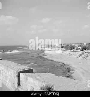 Israel 1964-1965: Akko (Acre), Stadtbilder; Stockfoto