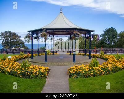 Filey Bandstand in Yorkshire Stockfoto