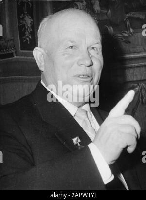 Nikita Chruschtschow; Stockfoto