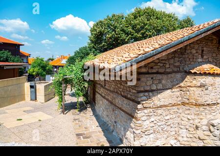 Heilig-Erlöser-Kirche oder Sveti Spas in Nessebar, Bulgarien Stockfoto