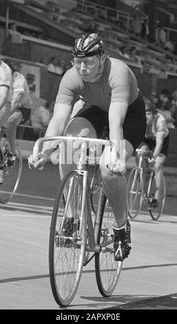 Radweltmeisterschaften 1979 im Olympiastadion Amsterdam. Truus van der Plate; Stockfoto