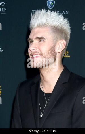 24. Januar 2020, Los Angeles, CA, USA: Los ANGELES - 24. JANUAR: Colton Dixon bei den Movieguide Awards 2020 im Avalon Hollywood am 24. Januar 2020 in Los Angeles, CA (Credit Image: © Kay Blake/ZUMA Wire) Stockfoto