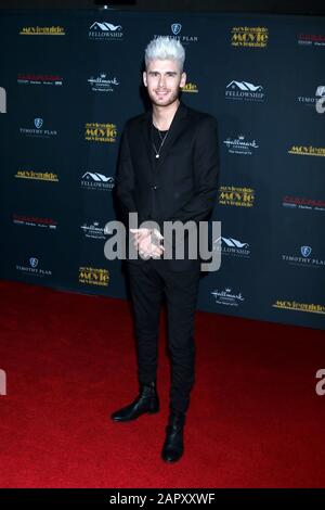 Los Angeles, USA. Januar 2020. Colton Dixon bei der Ankunft der 28. Jährlichen Movieguide Awards, Avalon Hollywood & Bardot, Los Angeles, CA. 24. Januar 2020. Kredit: Priscilla Grant/Everett Collection/Alamy Live News Stockfoto