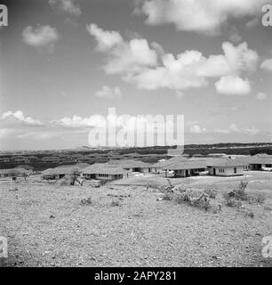 Reisen Sie nach Suriname und zu den niederländischen Antillen Residences in Julianadorp am Curaçao Datum: 1947 Ort: Curaçao, Julianadorp Schlüsselwörter: Homes Institution Name: CPIM Stockfoto